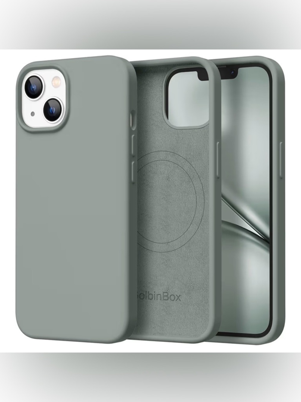 Sage Green iPhone 15 Case
